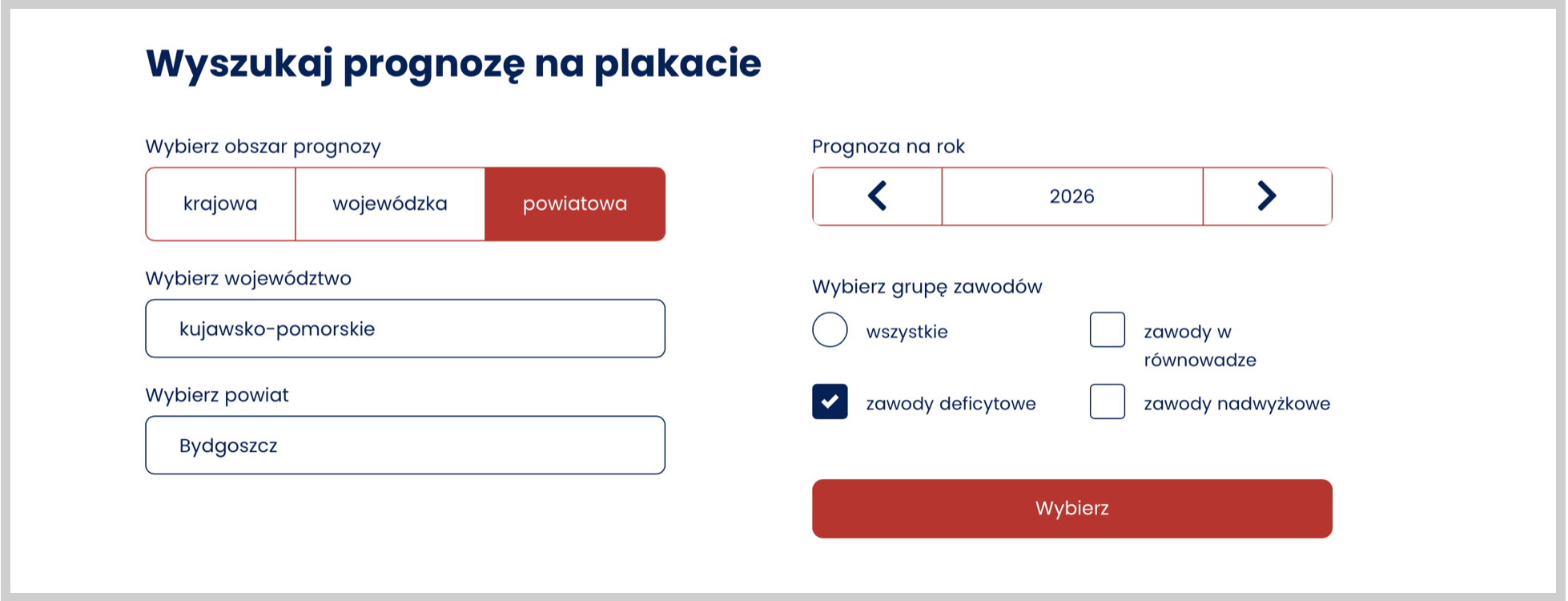Wyszukaj prognozę